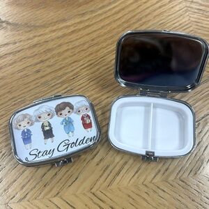NWOT! The GOLDEN GIRLS Small Pill Box. Perfect to throw in your handbag!